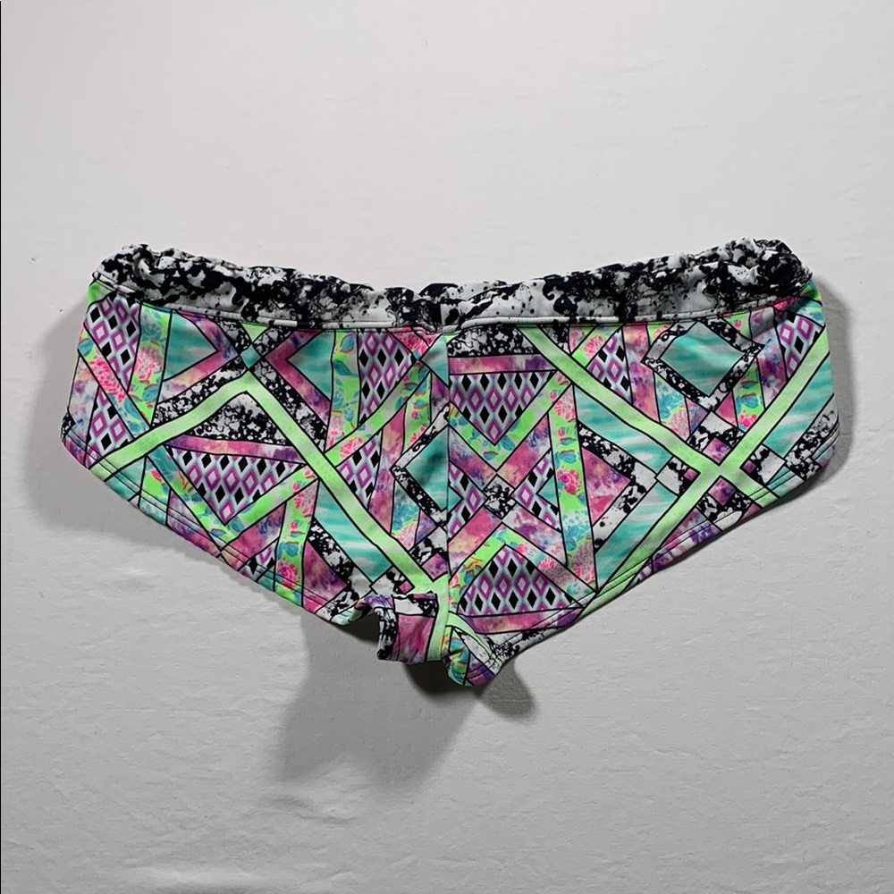VictoriaSecret Colorful Geometric Bikini Bottoms

Size medium